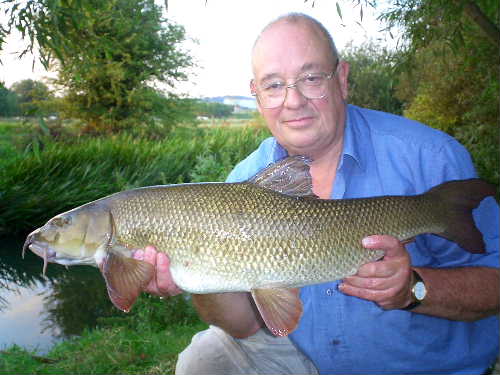 John Found with big fish and half a smile!
